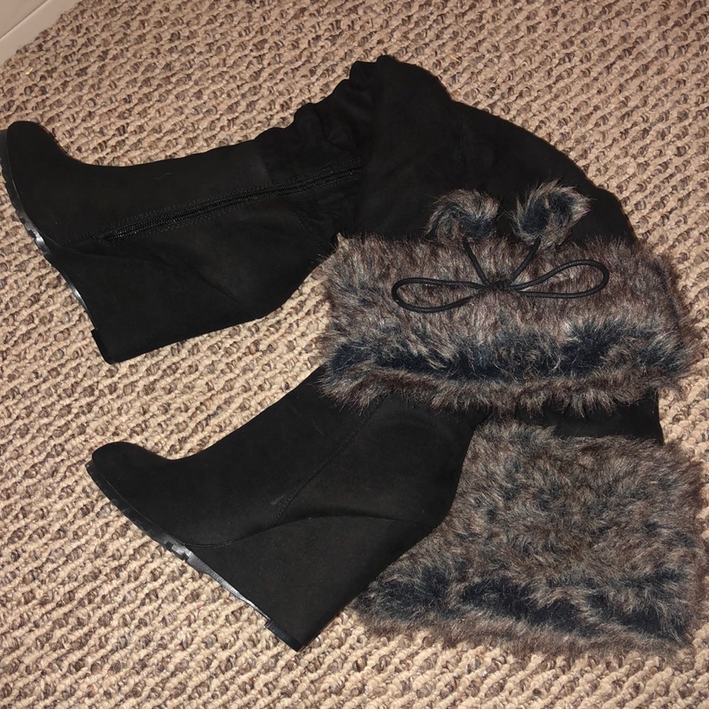 Black booties